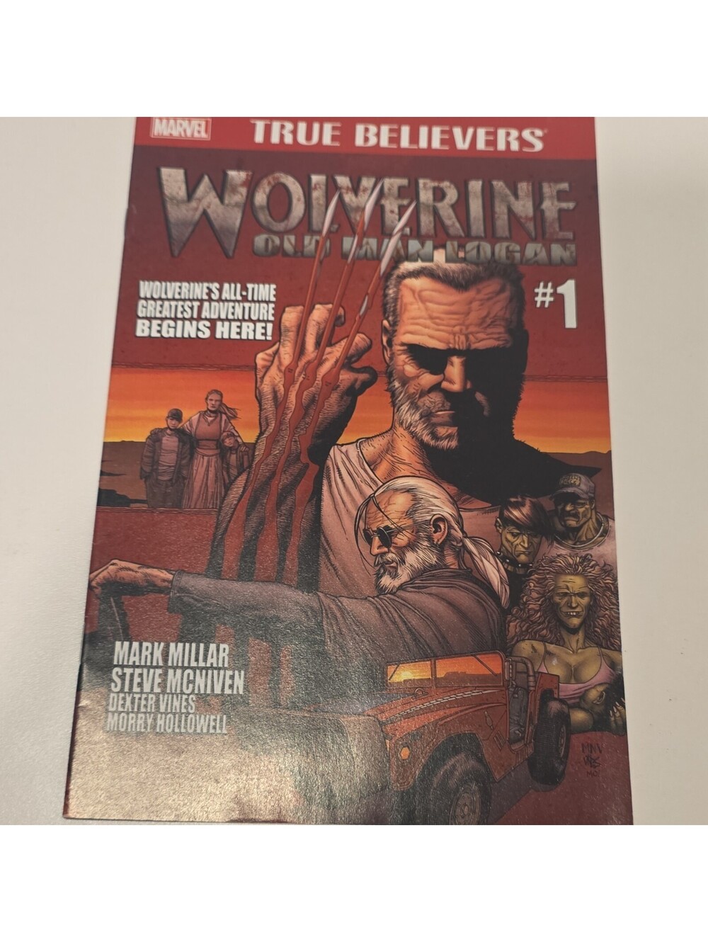 Marvel True Believers Wolverine Old Man Logan #1 Single Issue Comic Color